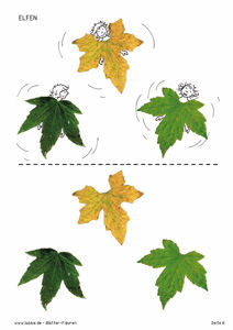 Blätter-Figuren