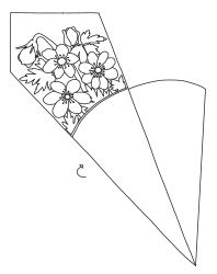 Anleitung - Falt-Blumensträuße aus Papier zum Ausmalen, Ausschneiden und Falten