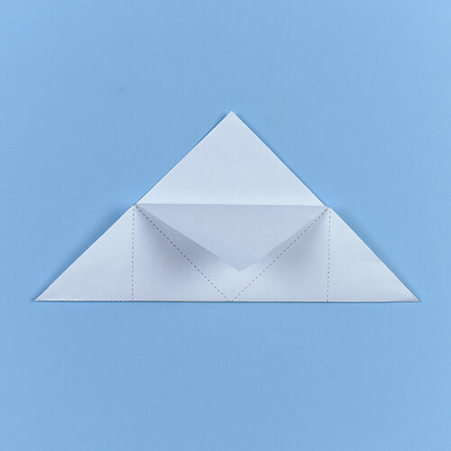 Anleitung Origami-Lesezeichen Tiere falten