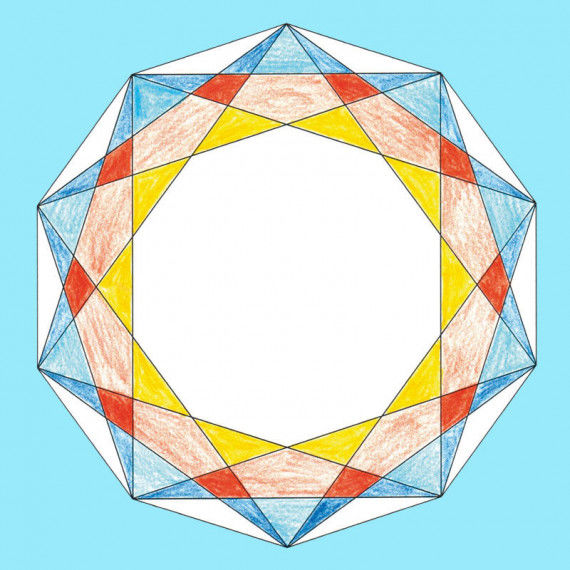 Geometrische Mandalas zum Ausmalen