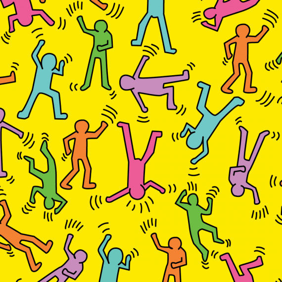 Keith Haring - Tanzfiguren