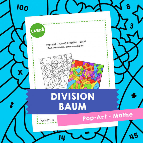 Homeschooling - Pop-Art – Mathe Division: Baum PDF