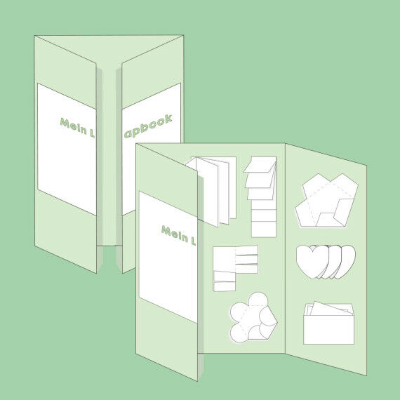 Lapbook - Blanko-Vorlagen zum Gestalten eines individuellen Lapbooks