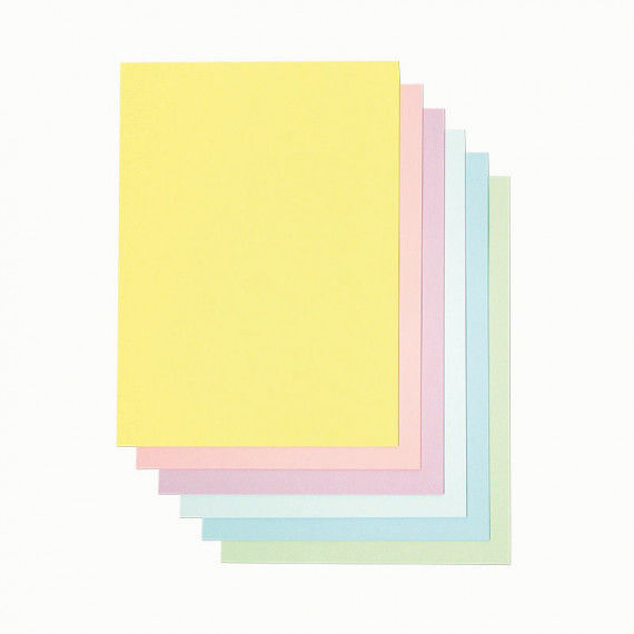 Drucker-Papier in Pastellfarben