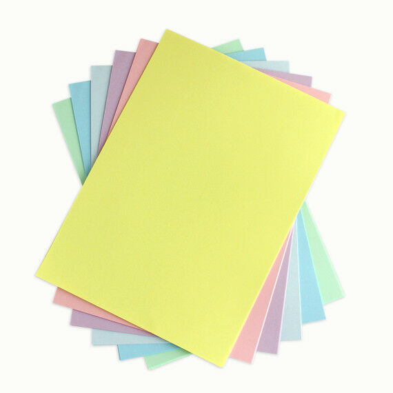 Druckerpapier in Pastellfarben