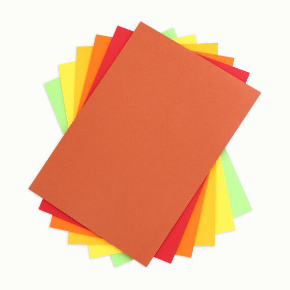 Druckerpapier in 6 warmen Herbstfarben