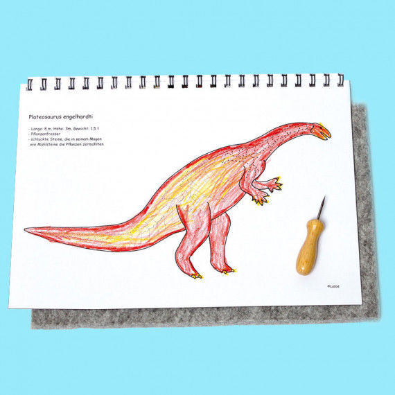 Dino-Prickelbuch für Kinder