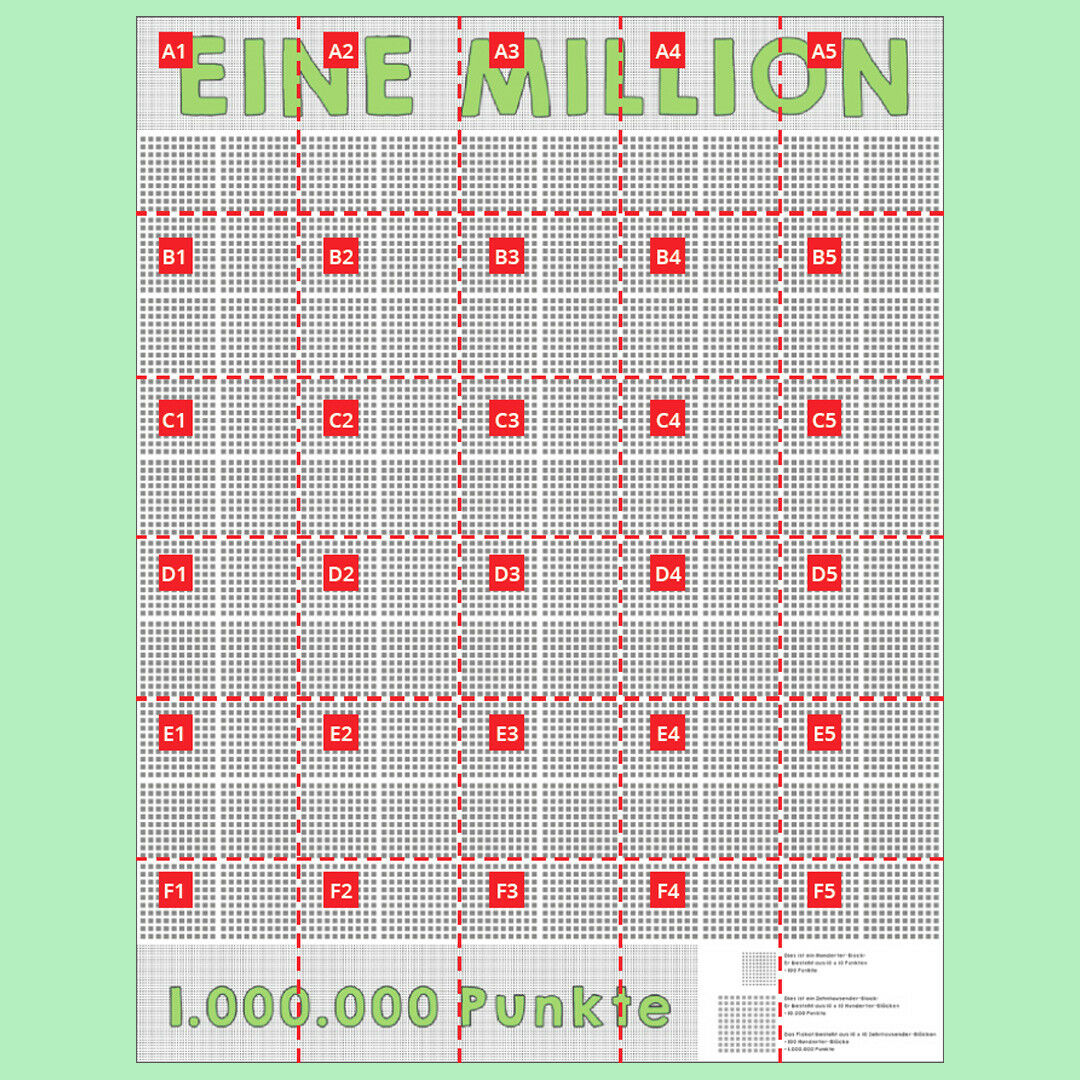 Eine Million PDF Zählen & Rechnen Mathe Lernen Labbé