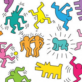 Keith Haring - ein tolles Projekt für den Kunstunterricht