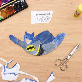 Mal-Collage Batman 