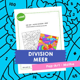Homeschooling - Pop-Art – Mathe Division: Meer PDF