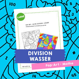 Homeschooling - Pop-Art – Mathe Division: Wasser PDF