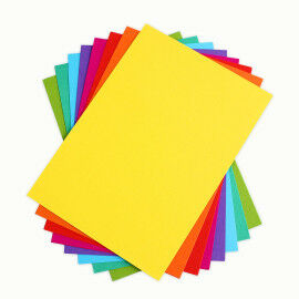Drucker-Papier in 8 intensiven Farben