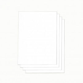 Weißer Karton zum Drucken mit allen gängigen Druckern