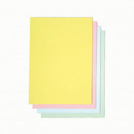 Drucker-Karton in Pastellfarben