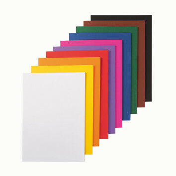 Druckerkarton, 100 Blatt, farbig sortiert