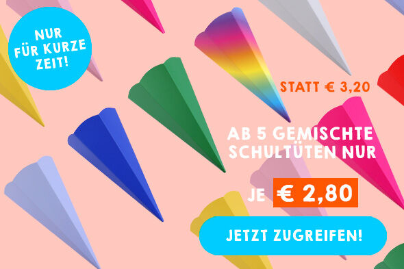 Schultüten SALE Angebot